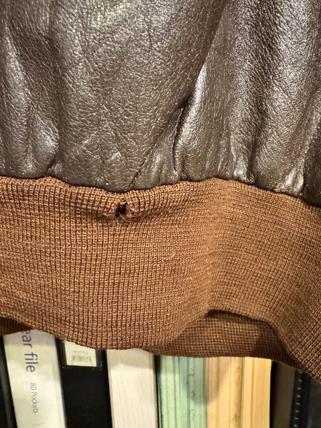 이스트맨 A-2 호스레더 재킷 상품이미지8