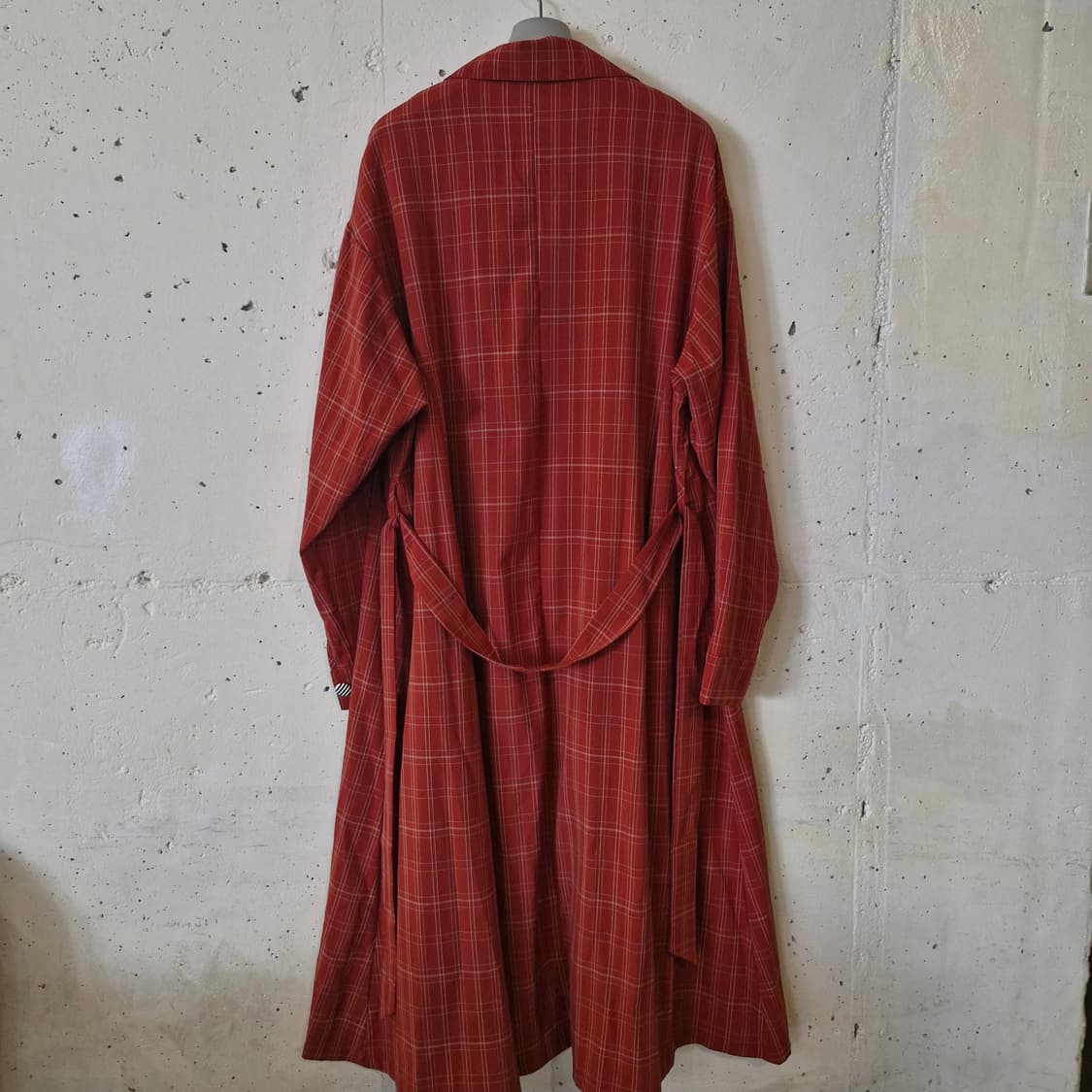 체크 롱 원피스 F 새상품 상품이미지5