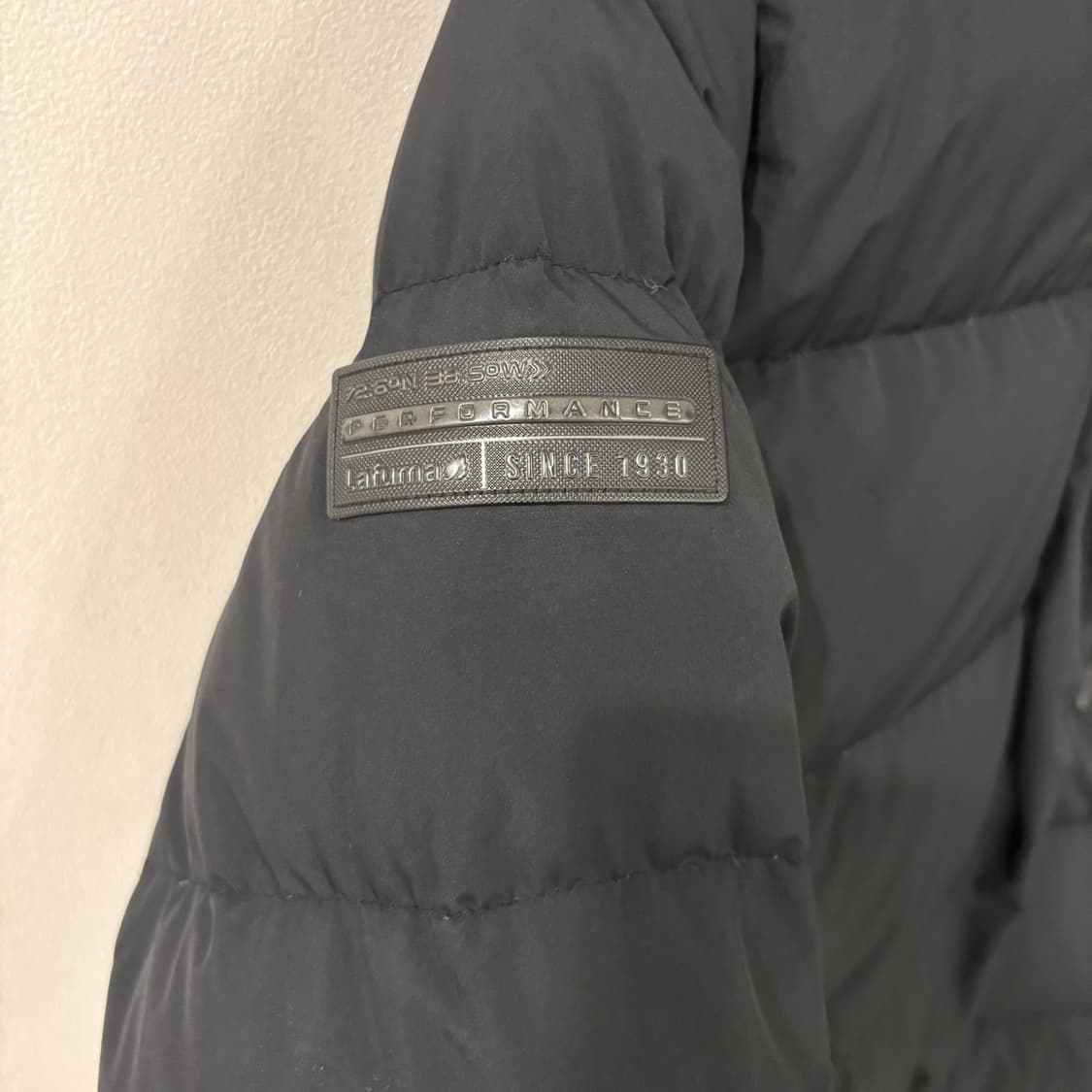 라푸마 블랙 구스다운 롱패딩 점퍼 160 상품이미지3