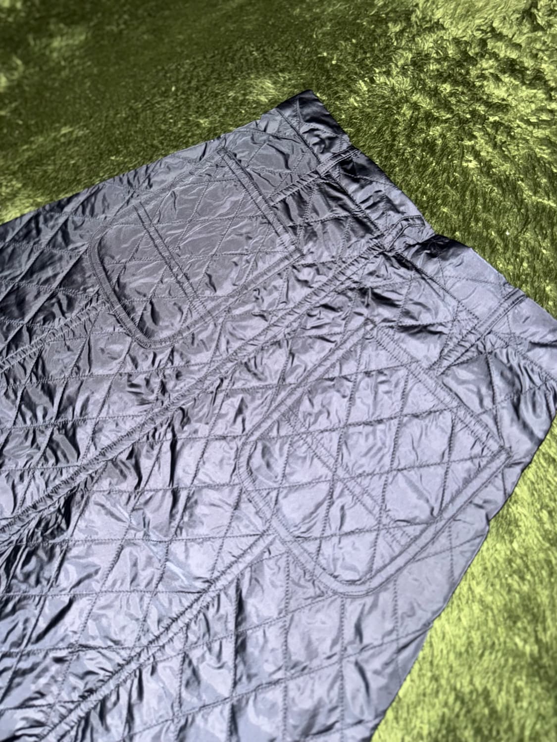 [XS] 블랙 꼼데가르송 16AW 퀼티드 사루엘 팬츠 블랙 상품이미지7