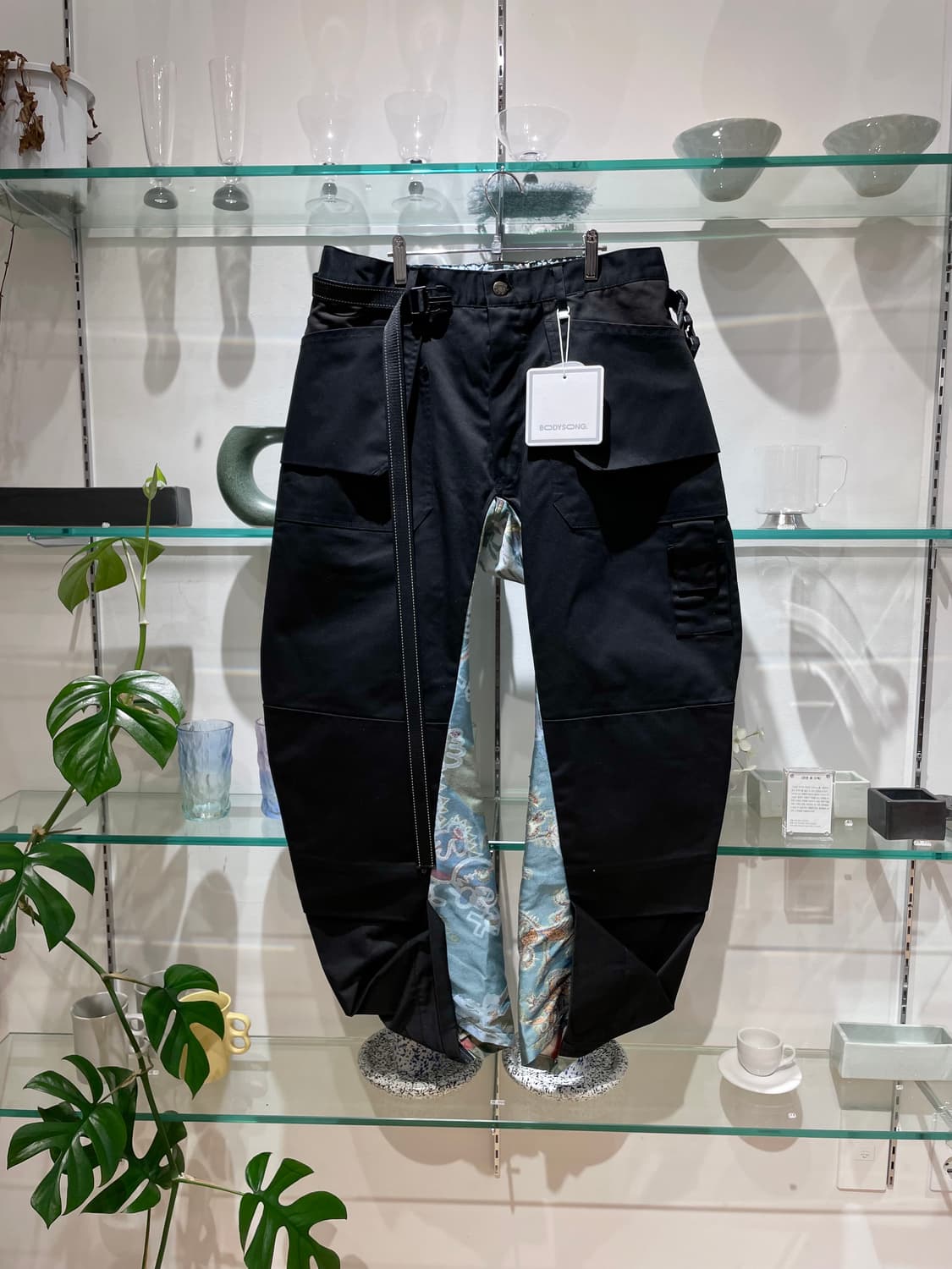 바디송 rejqmilt black pants 상품이미지1