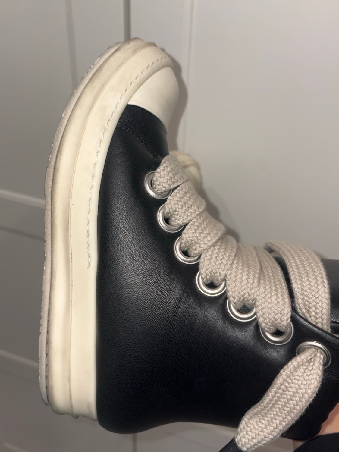 릭오웬스 점보레더 스니커즈 상품이미지4