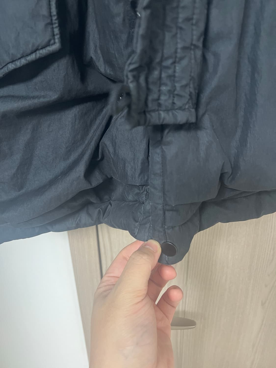 스톤아일랜드/50 fili 레지나타 양털 패딩/L 상품이미지4