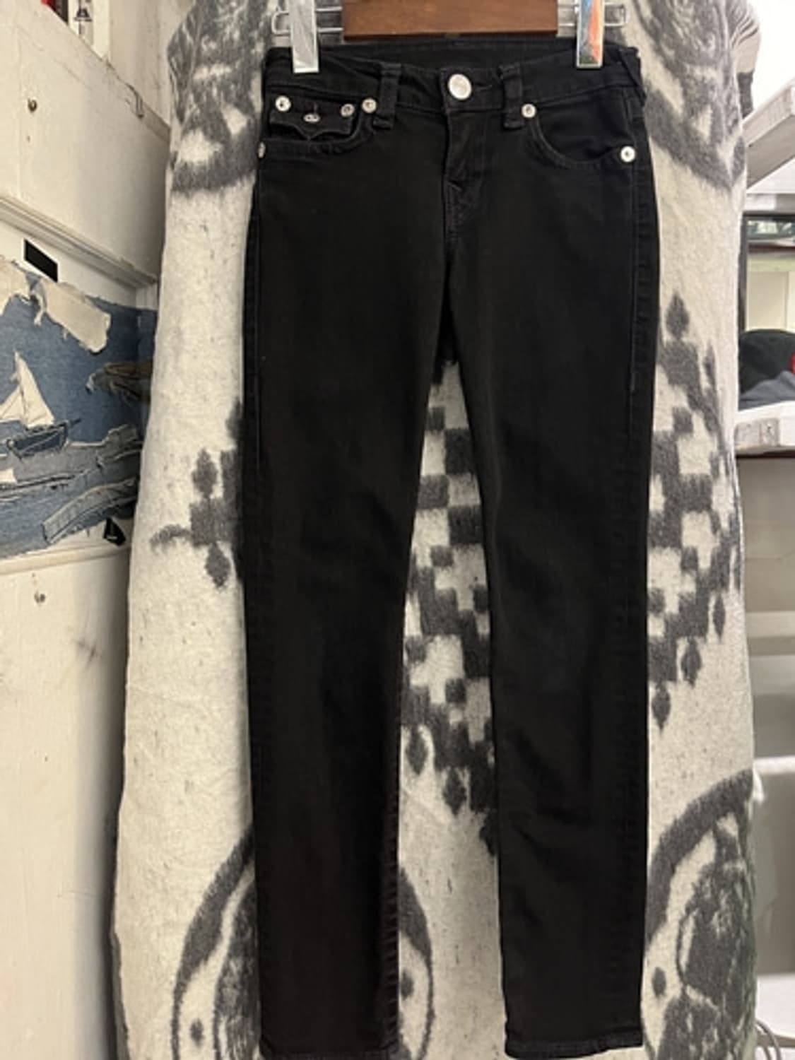 True religion black skinny pants 상품이미지1