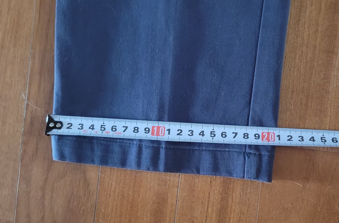 빈티지 폴로 투턱 Andrew Pants 네이비 32/30 상품이미지7