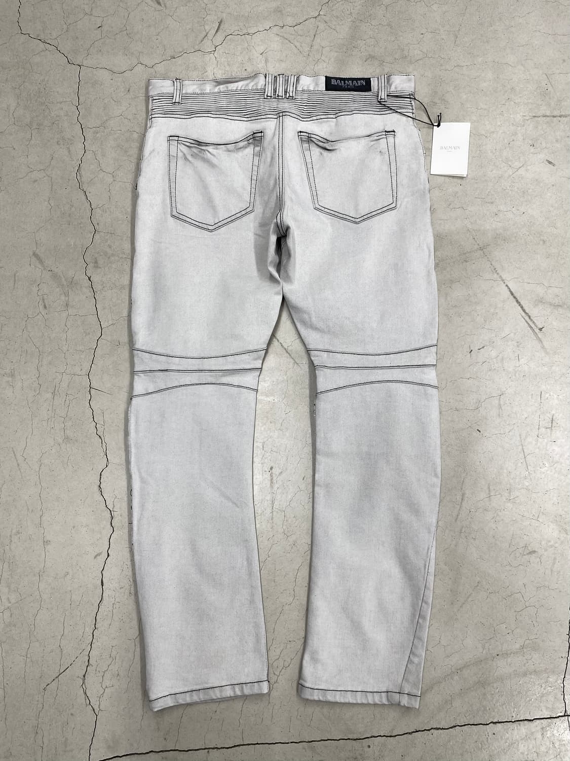 발망 디스트레스드 바이커 팬츠 상품이미지5