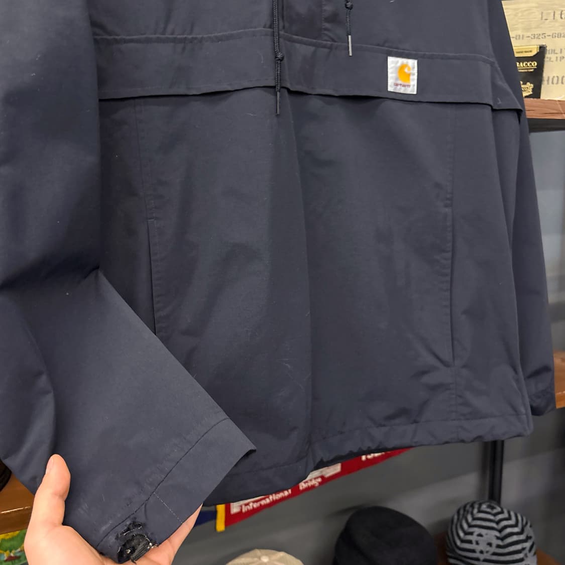 칼하트WIP 나일론쉘 님버스 풀오버 아노락 자켓 N1229 상품이미지4