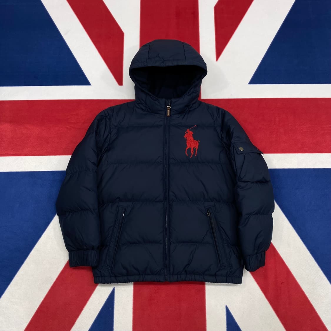 폴로 빅포니패딩 14-16 실측 여성44-55 상품이미지1