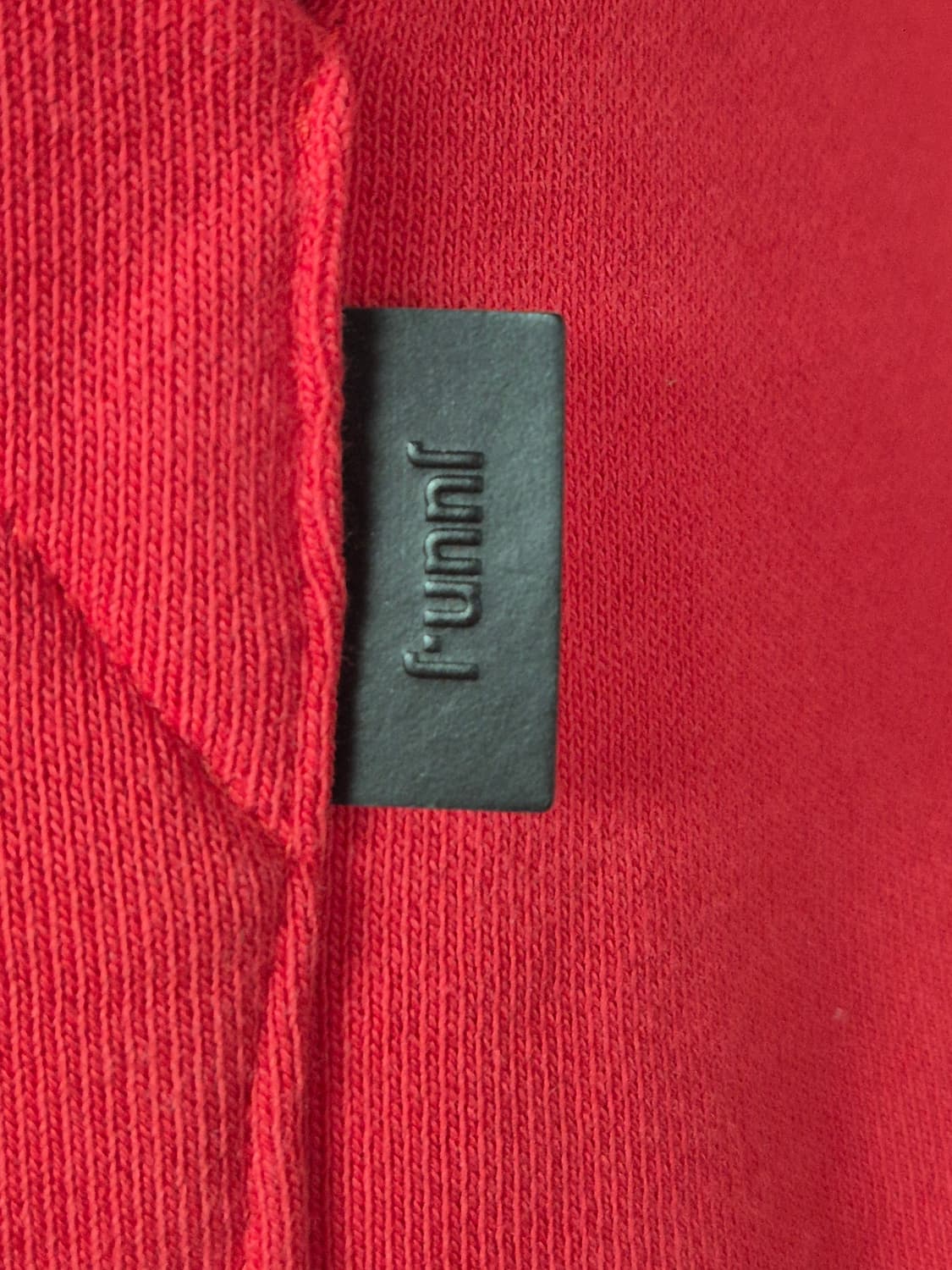 (105/S) 준지 오버사이즈 후드티 레드 상품이미지6