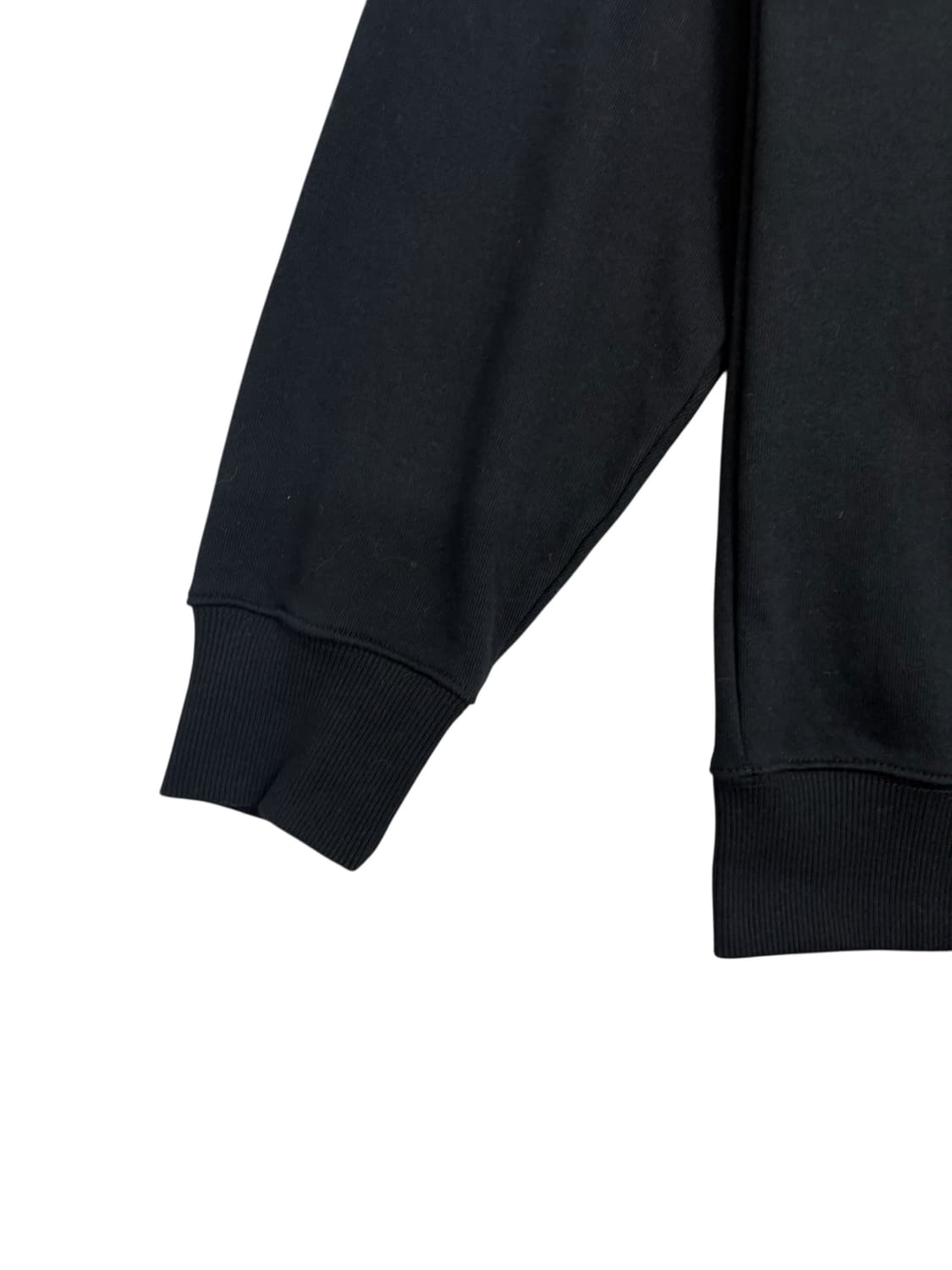 무신사스탠다드 무지 맨투맨 블랙 상품이미지3