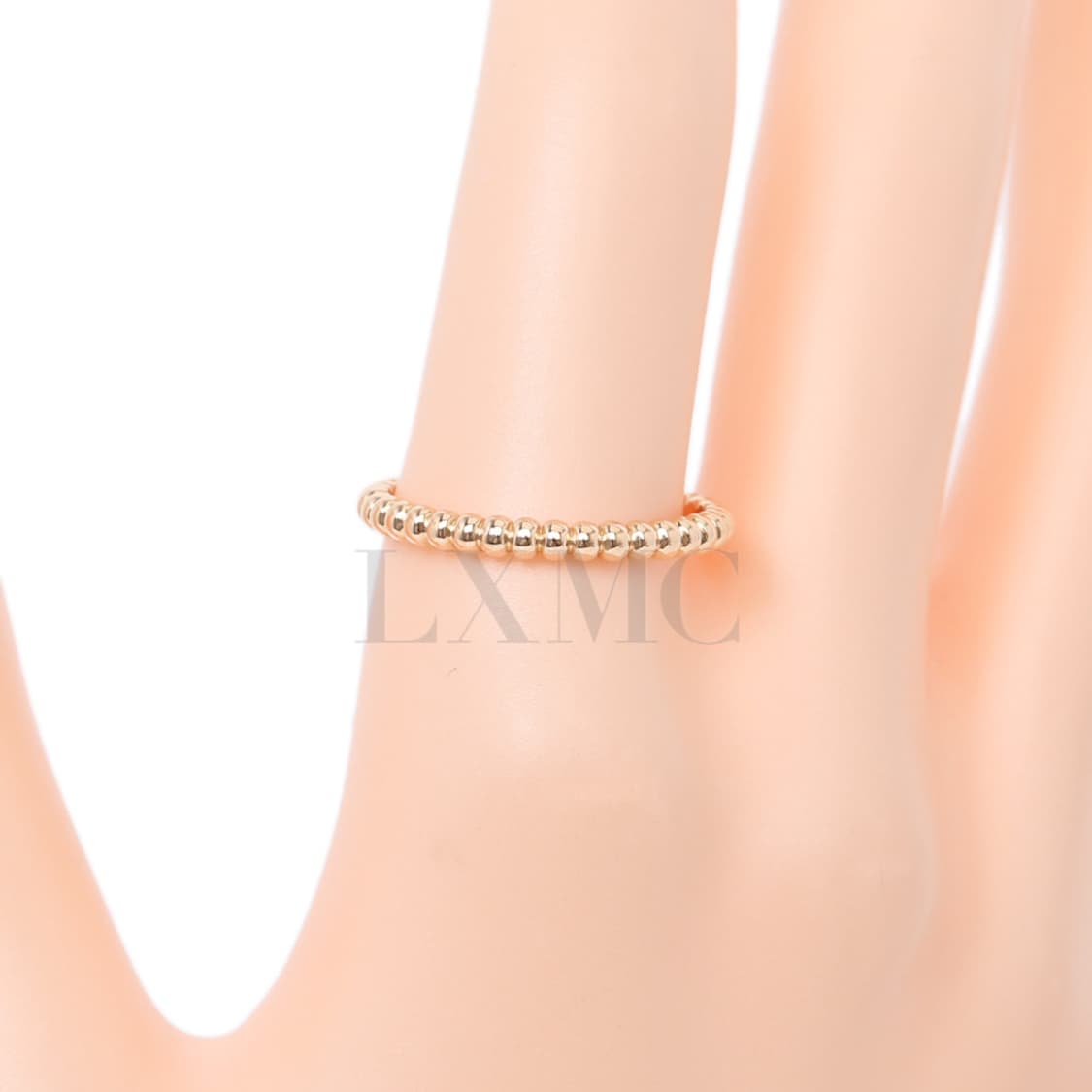 반클리프 아펠 뻬를리 골드 비즈링 빼를리 반지 51호 VCARPJMF 상품이미지8