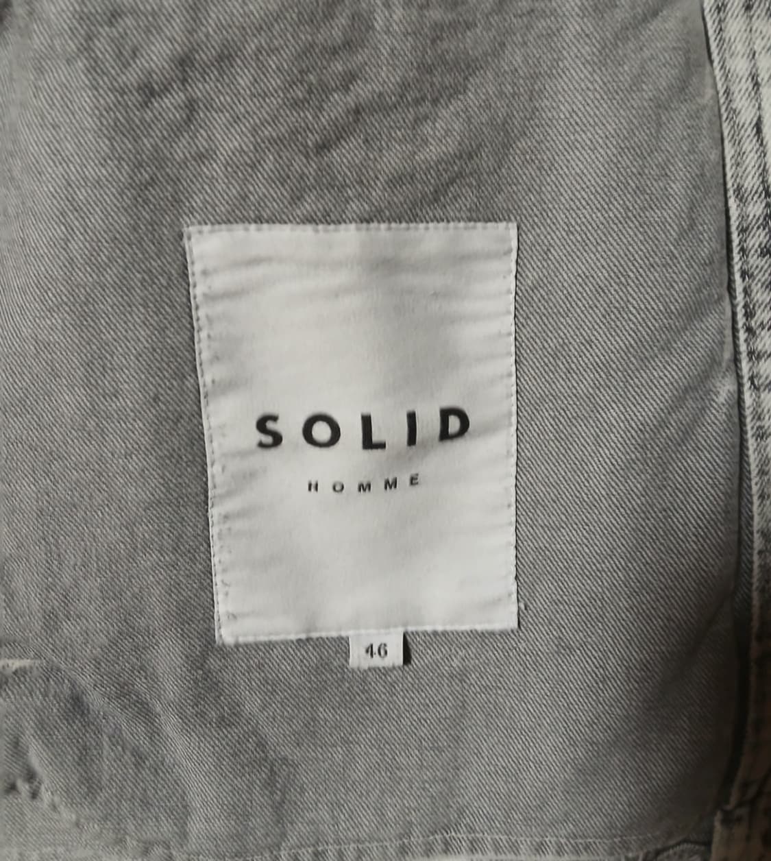 솔리드옴므 데님자켓 46 상품이미지4