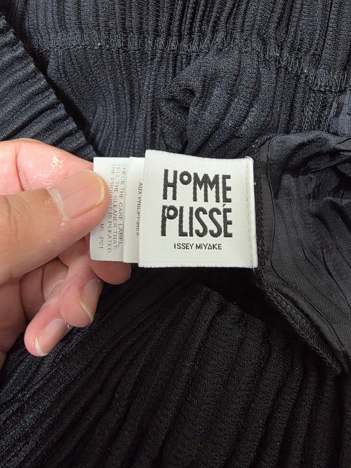 이세이미야케 옴므플리세 바지 정품 상품이미지3