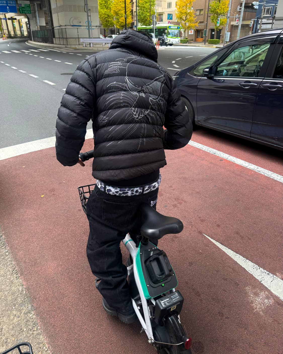 [L] 블랙아이패치 바이커 데님 상품이미지6