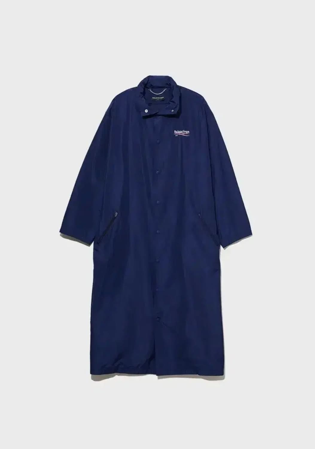 [46] 발렌시아가 2017 웨이브 롱 레인코트 자켓 상품이미지3