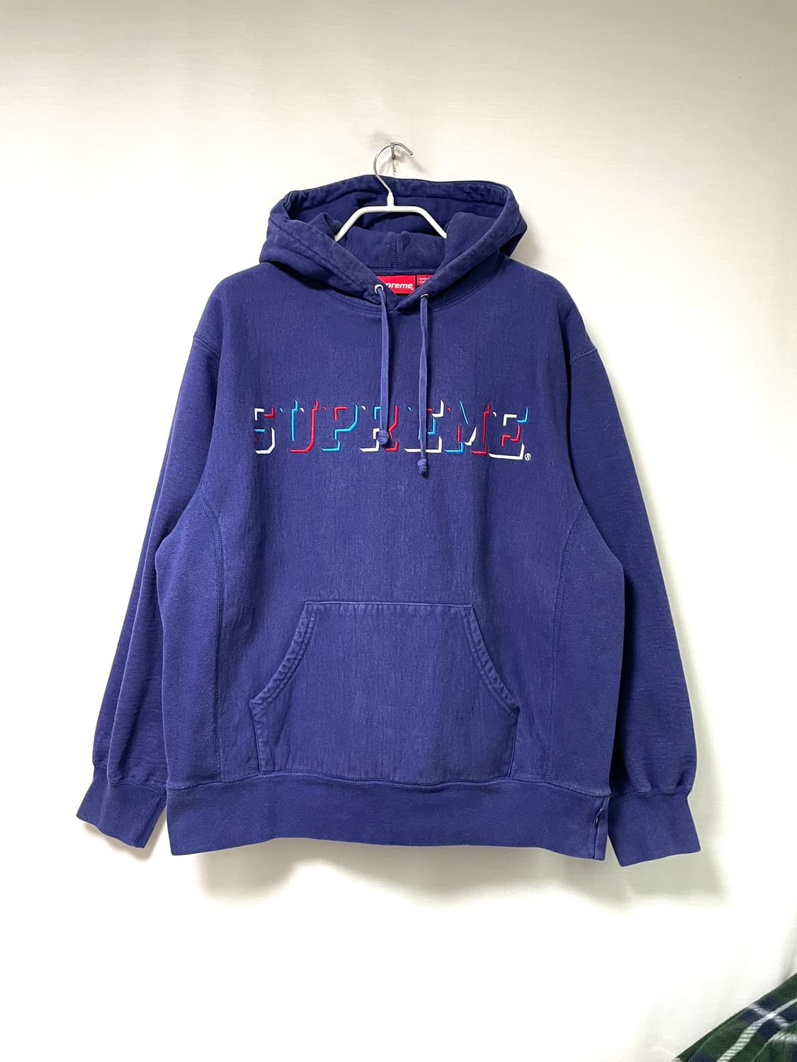 슈프림 SUPREME 드롭 셰도우 워싱 기모 후드티셔츠 M 상품이미지1