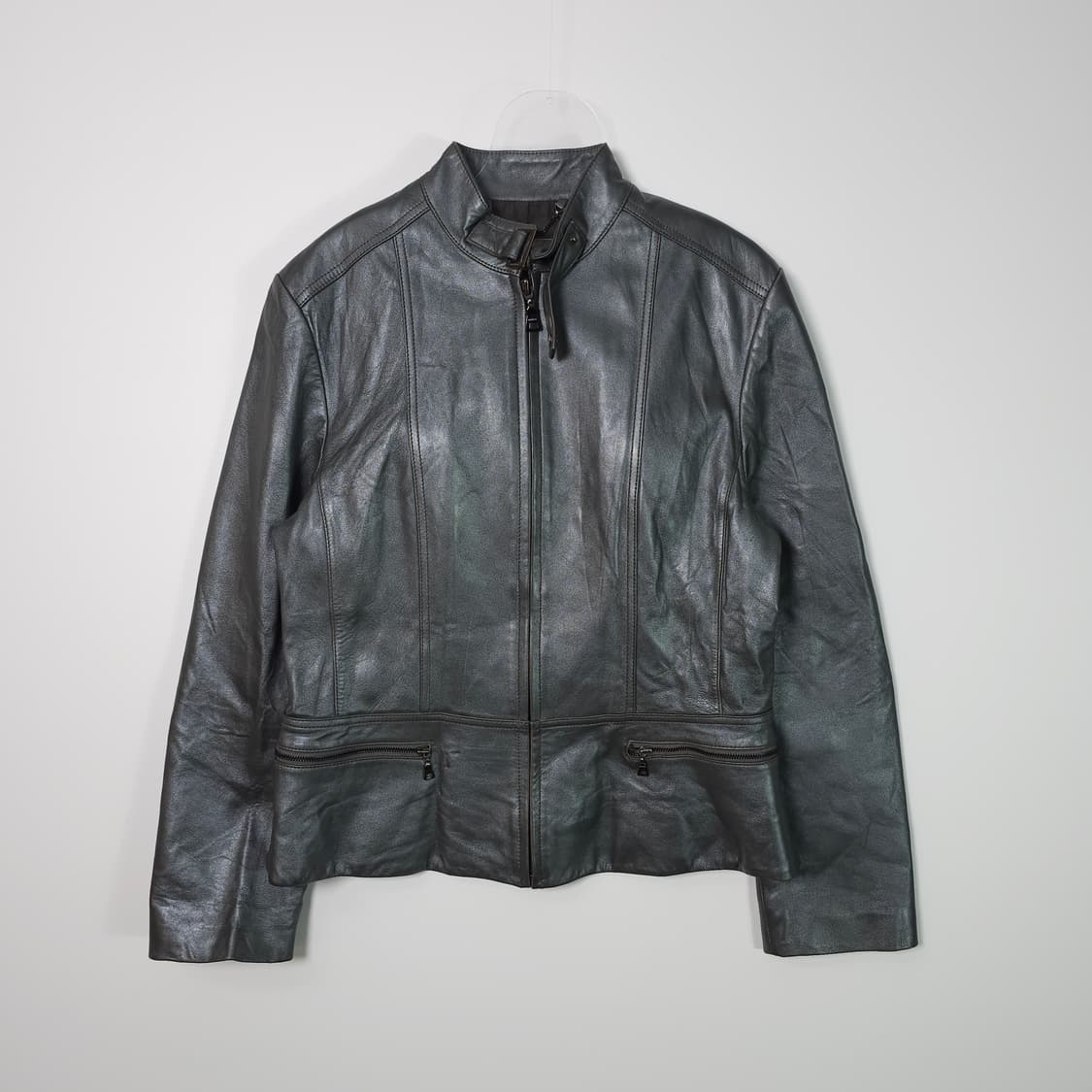 ANTHEM 그레이 램스킨 자켓  상품이미지1