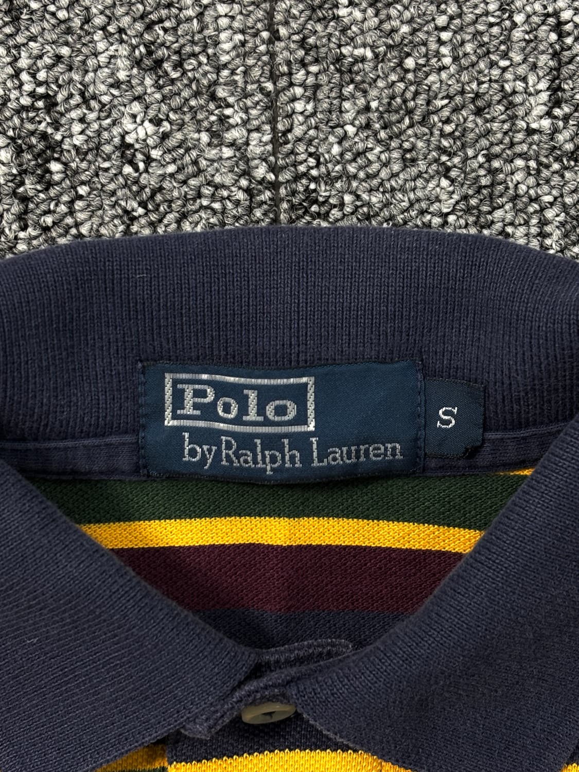 폴로 랄프로렌 스트라이프 카라 니트 상품이미지8