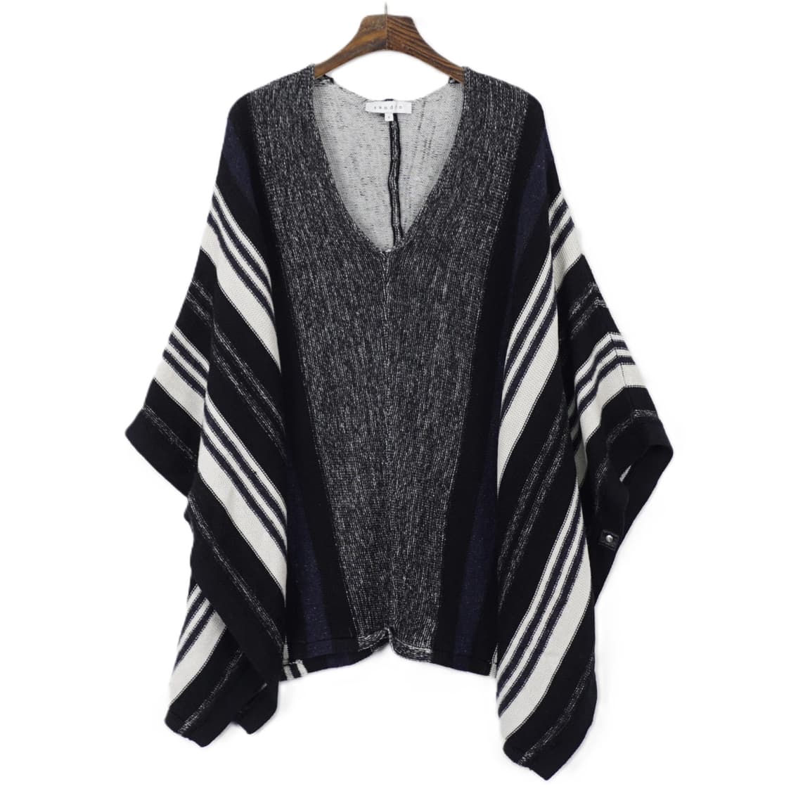 산드로 판초핏 울 니트 FREE 상품이미지1