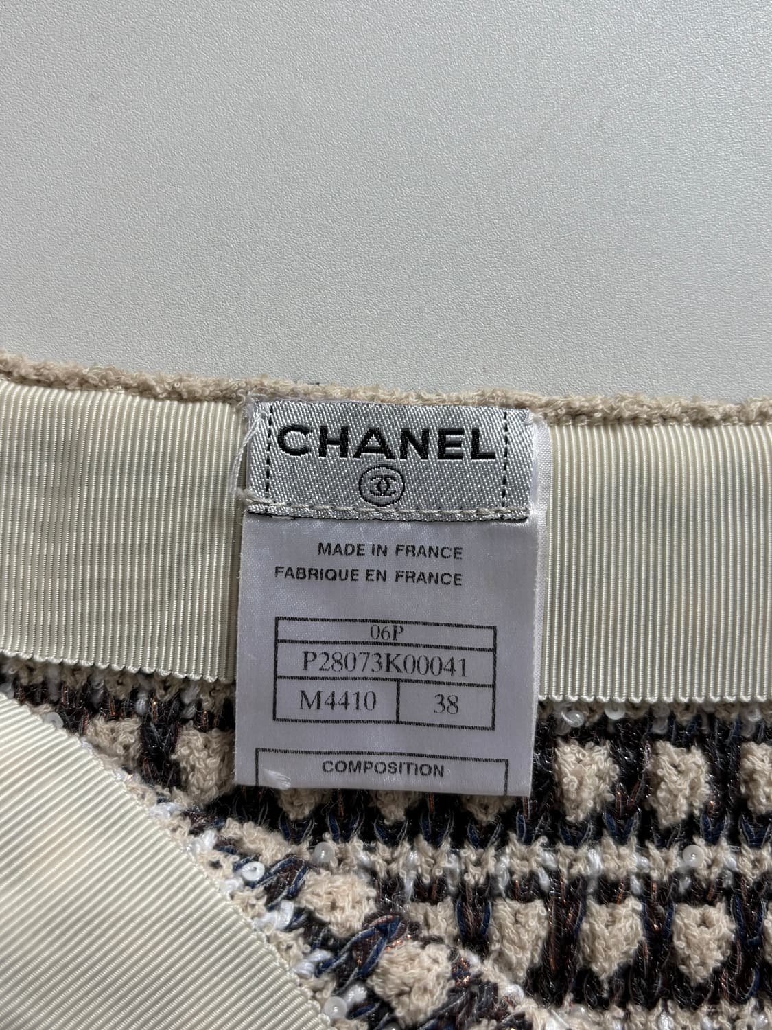 Chanel 샤넬 트위드 스커트  상품이미지7