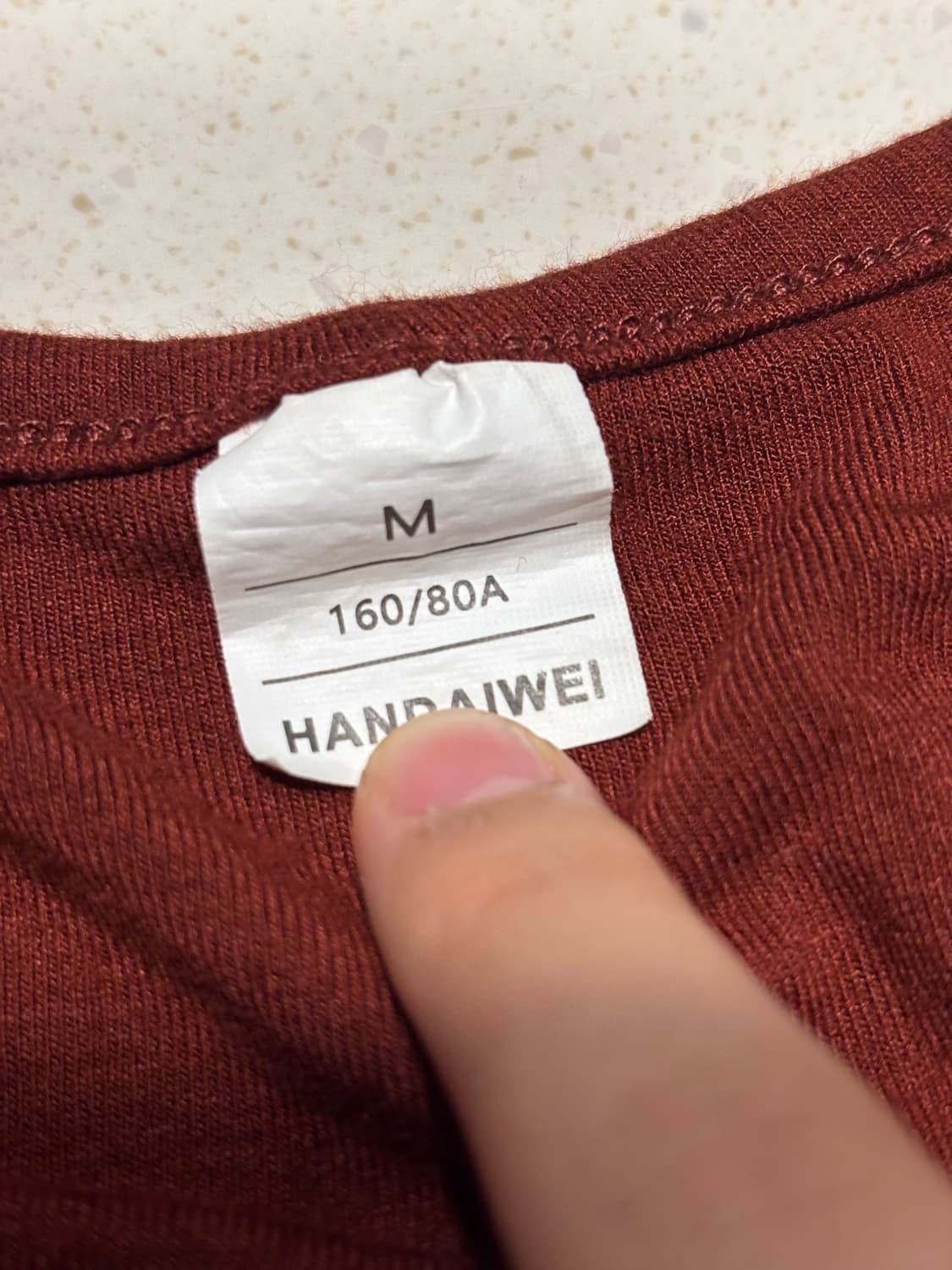 HANDAIWEI 크롭 긴팔 티셔츠 M 상품이미지2