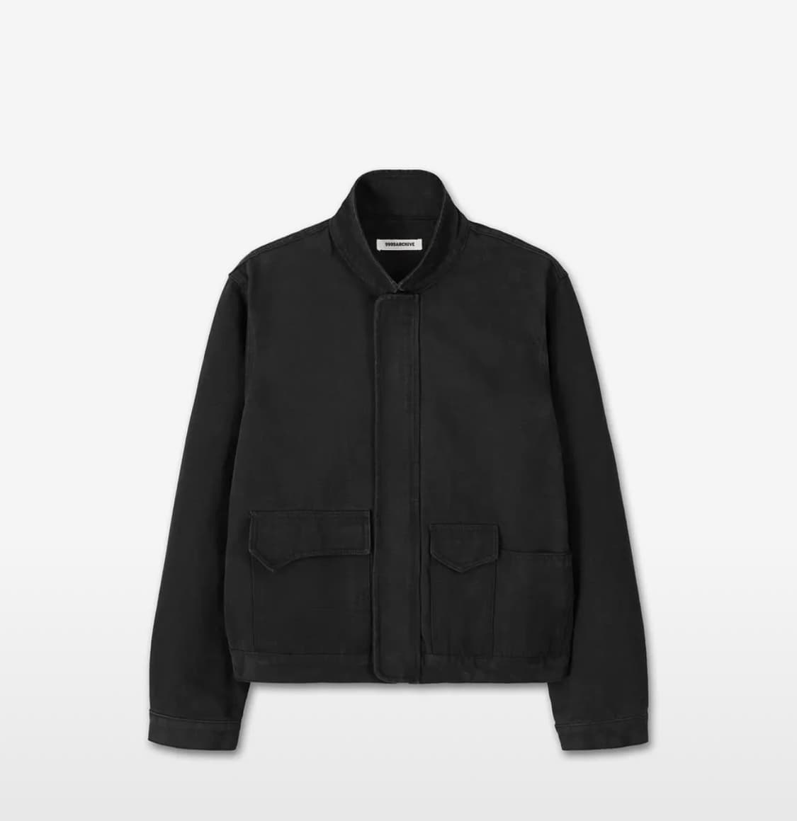 High Neck Oblique Pocket Jacket  상품이미지1