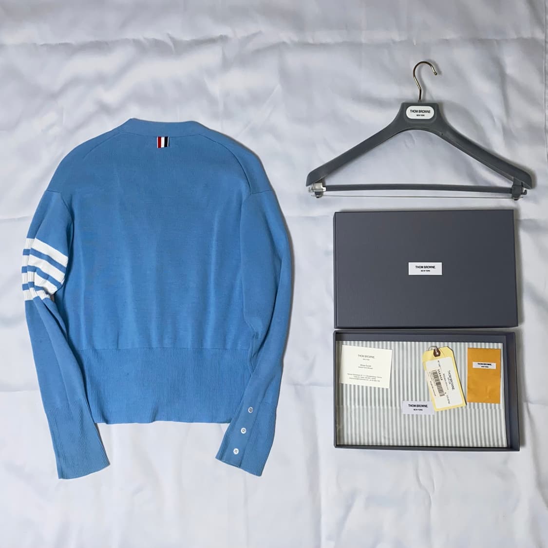 톰브라운 2017 트롱프뢰유 화이트라벨 가디건 상품이미지2