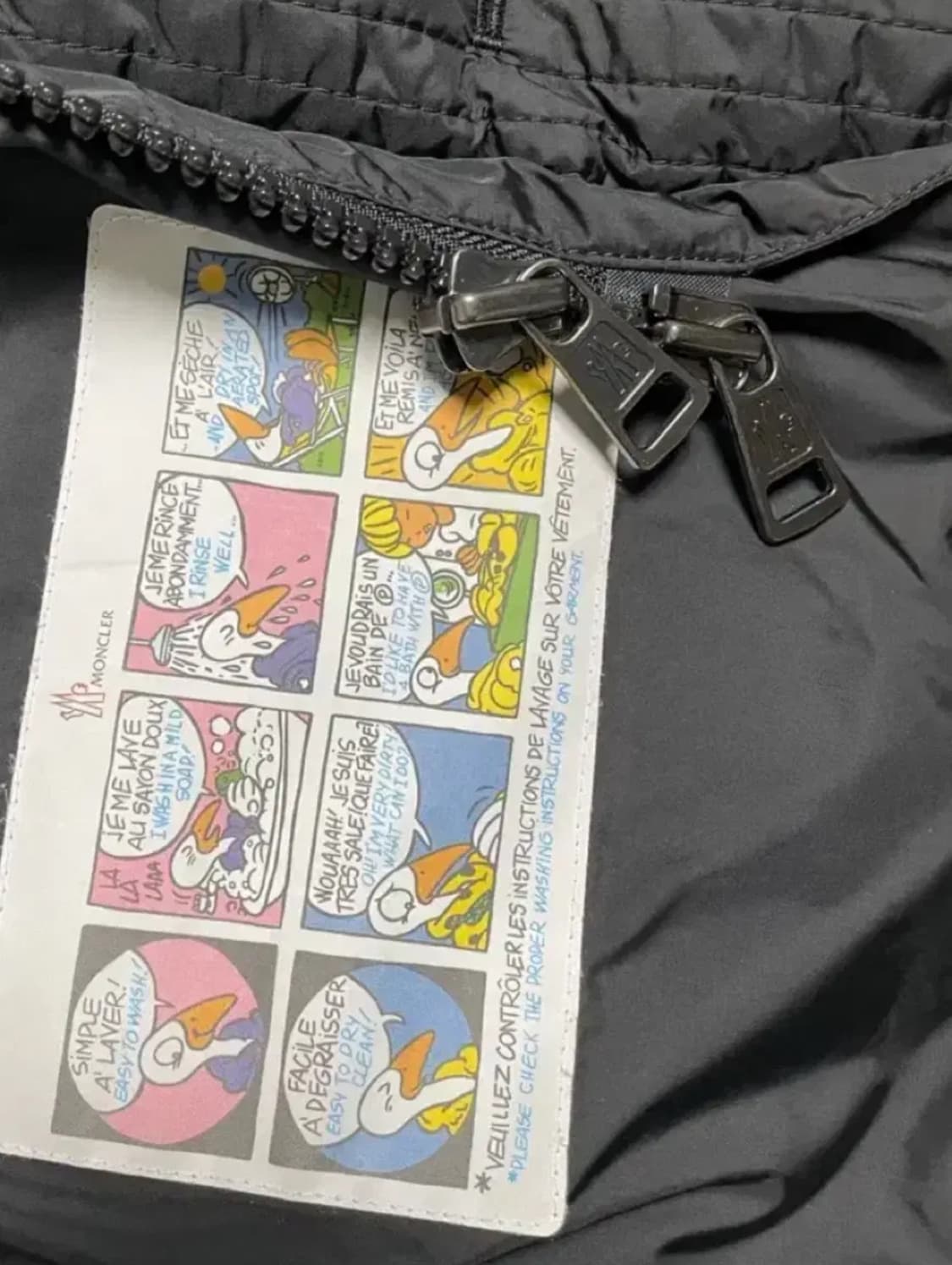 새상품급 몽클레어 클루니 블랙 3 사이즈 판매 상품이미지2