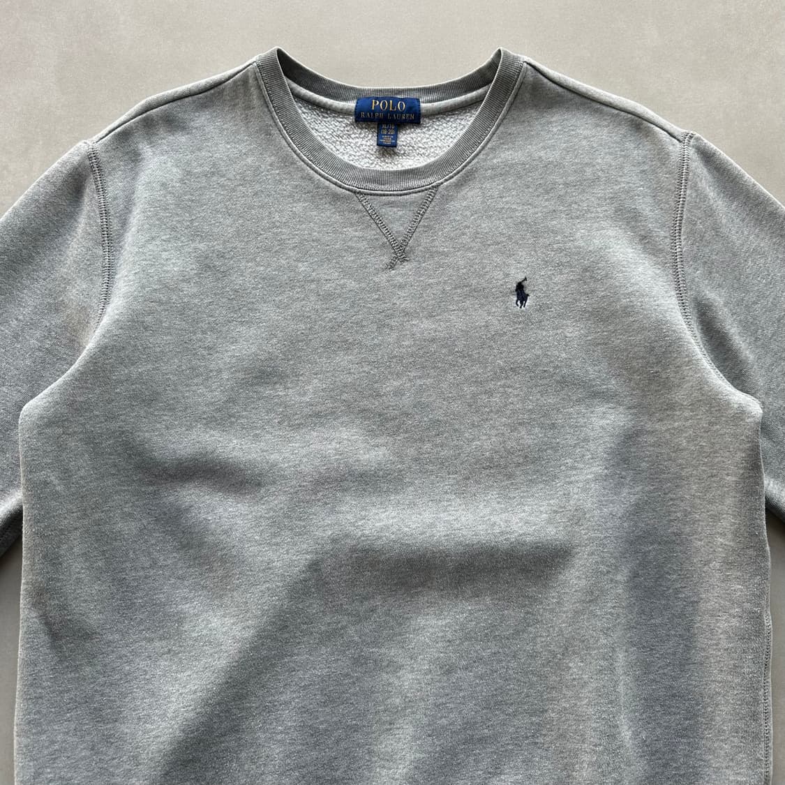 [M-L]폴로 랄프로렌 그레이 맨투맨 상품이미지4