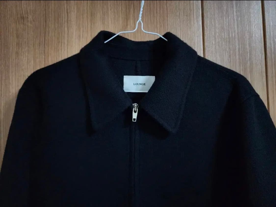 (F)여성 라운지 핸드메이드 울 크롭 집업 자켓 상품이미지2