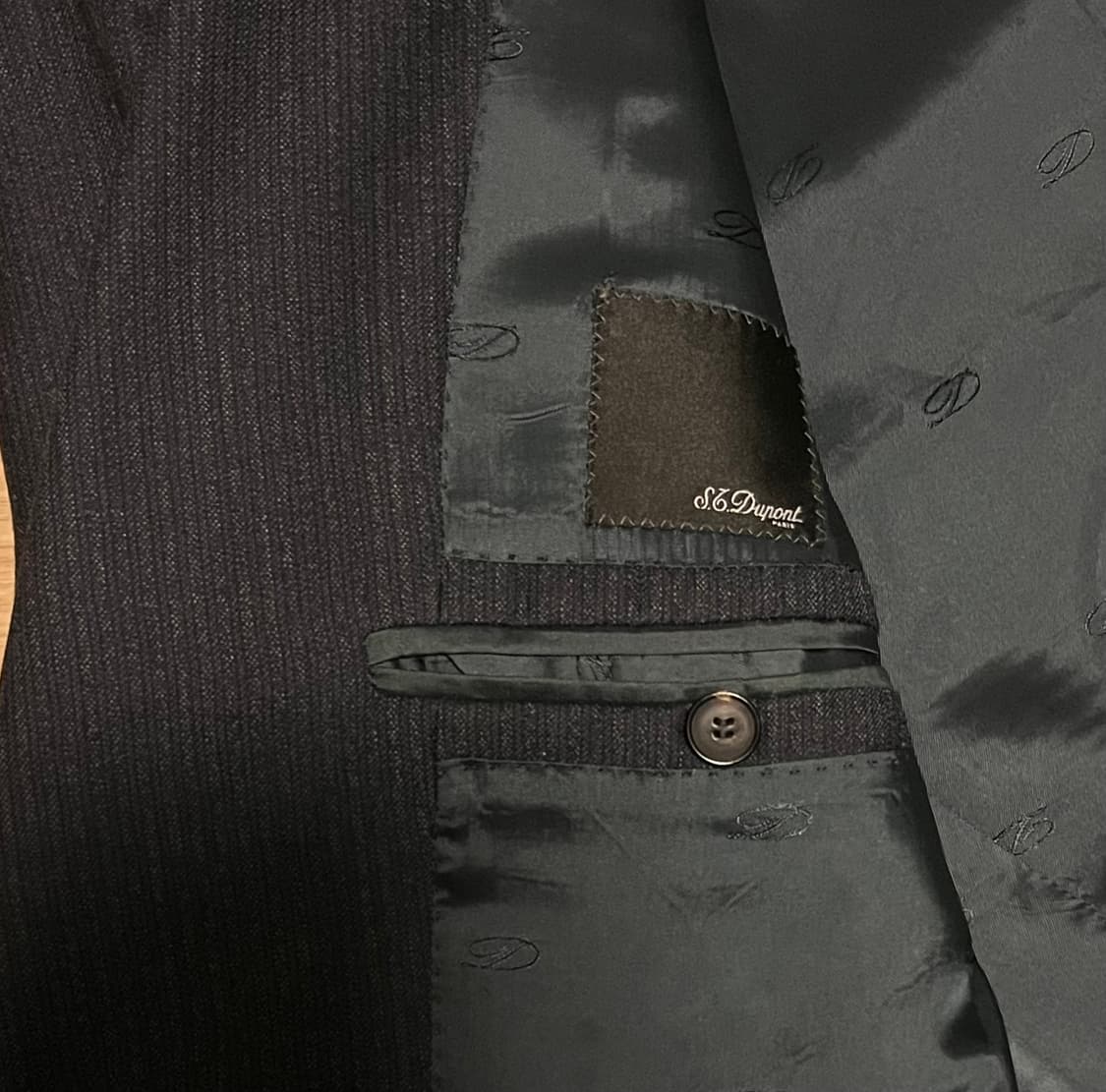 S.T. Dupont 남성 스트라이프 블레이저 105 상품이미지3