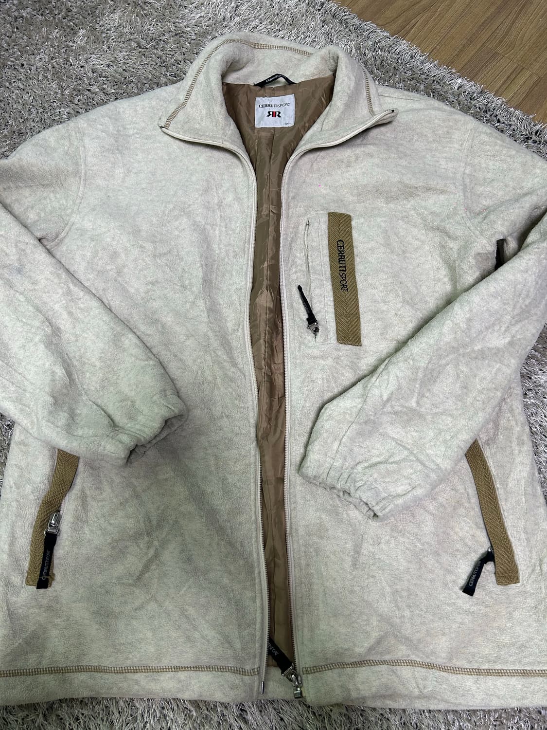 이태리브랜드 체루티 플리스집업 105~110 상품이미지1