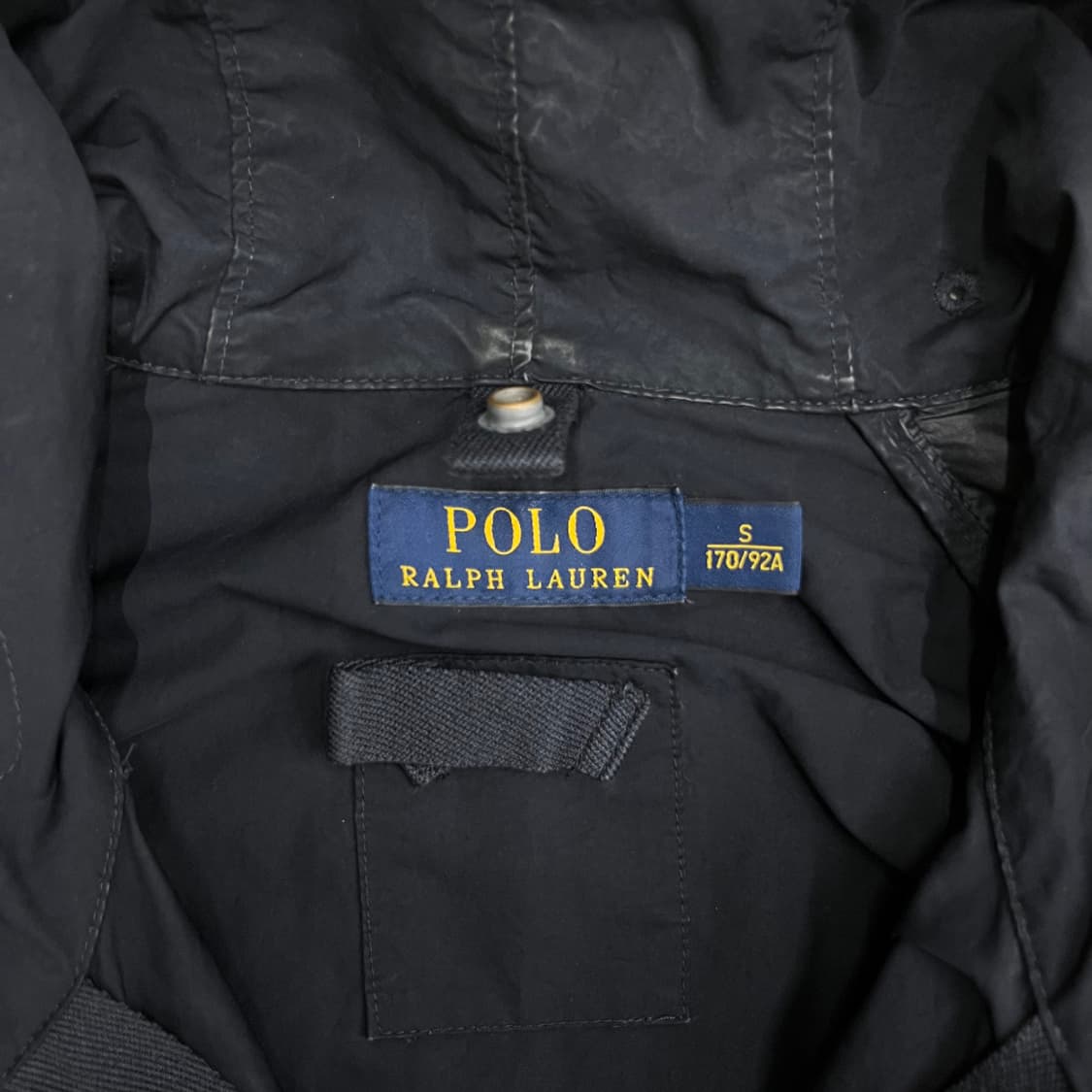 폴로 랄프로렌 네이비 워싱 후드 유틸리티 자켓 S 상품이미지6