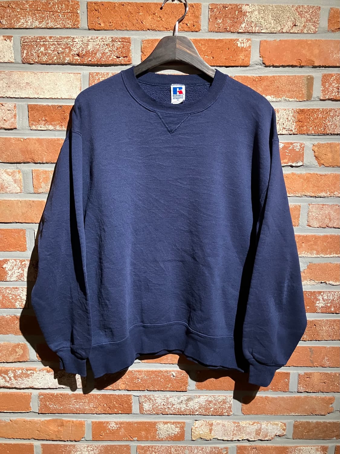 90s USA 빈티지 러셀 플레인 스웻 셔츠 맨투맨 상품이미지2