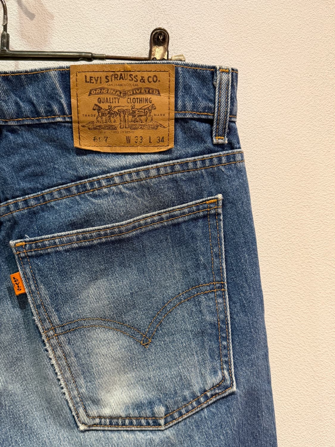 90s Levi's 607 Orange Tab (31) 상품이미지1