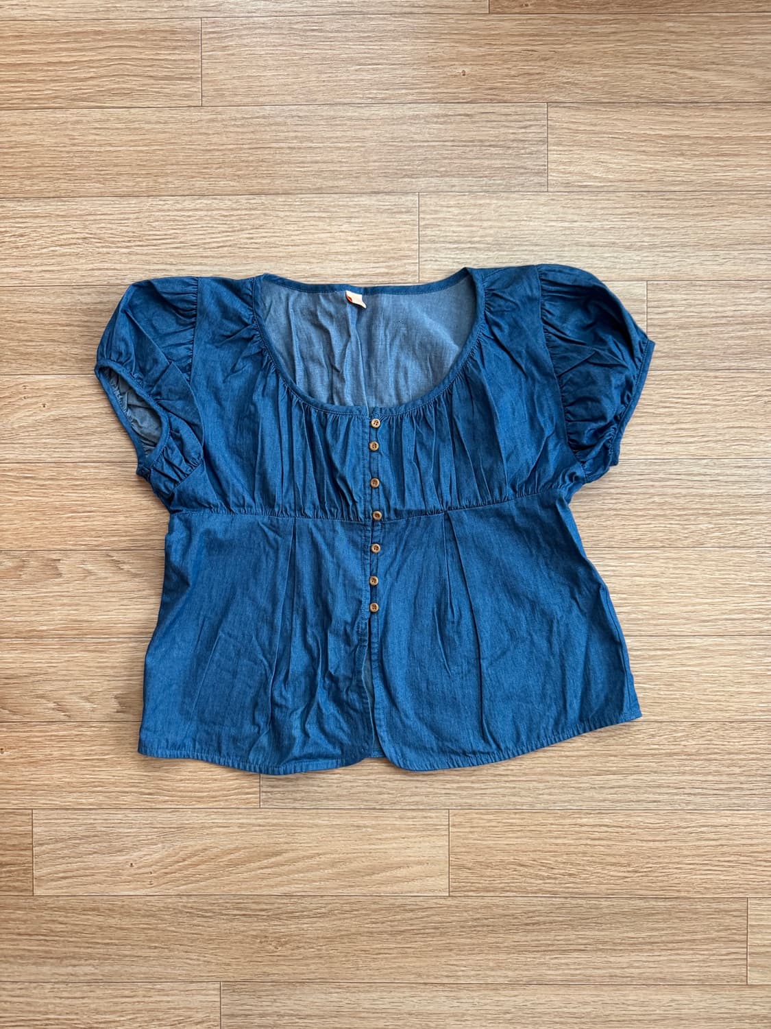 시눈 Shirring Puff Blouse 상품이미지1