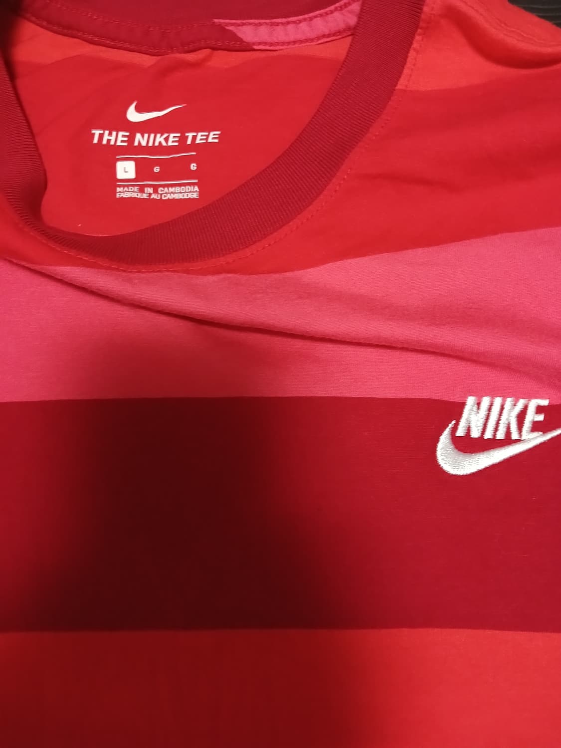  나이키 NSW 클럽 스트라이프 반팔티 상품이미지2