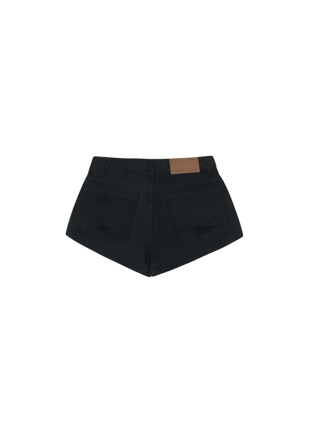 보헤미안서울 반바지  DOUBLE POCKET SHORTS, BLACK 상품이미지3