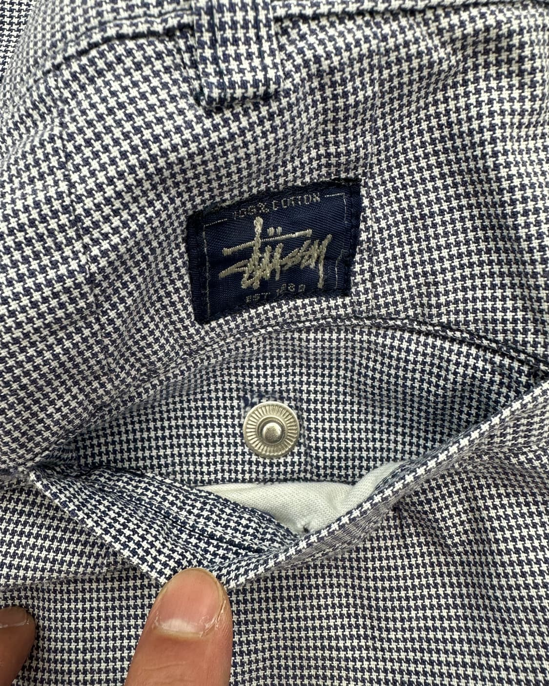 (30)스투시 USA 체크반바지-M958 상품이미지6