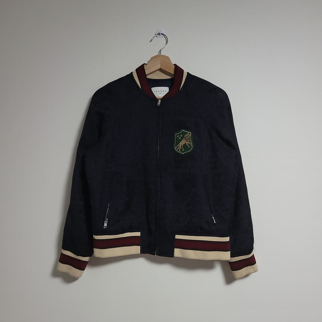 (1) sandro 산드로 여성 블루종 자켓 점퍼 상품이미지1