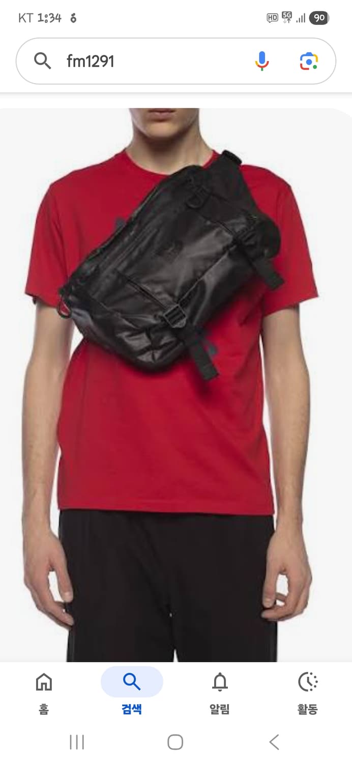 아디다스 빅 웨이스트백 레더 크로스백  상품이미지6