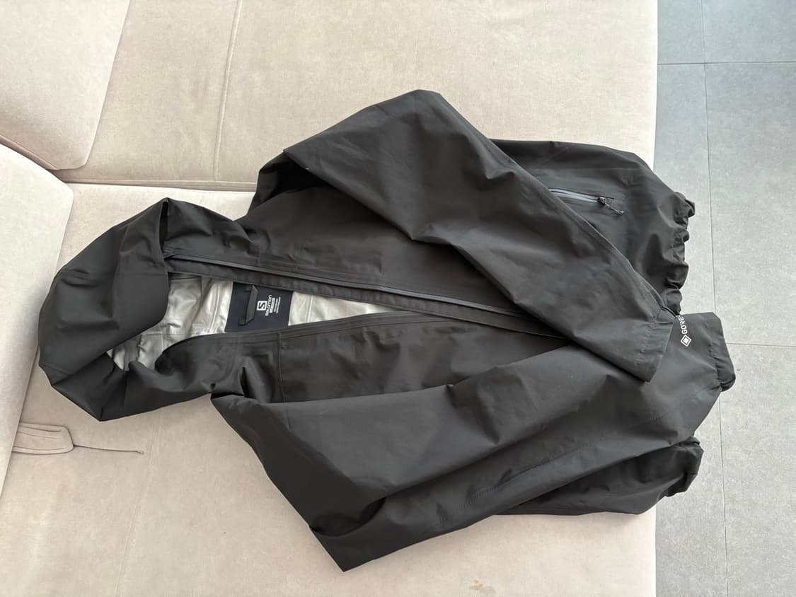 Salomon 고어텍스 자켓 블랙 :) 상품이미지2