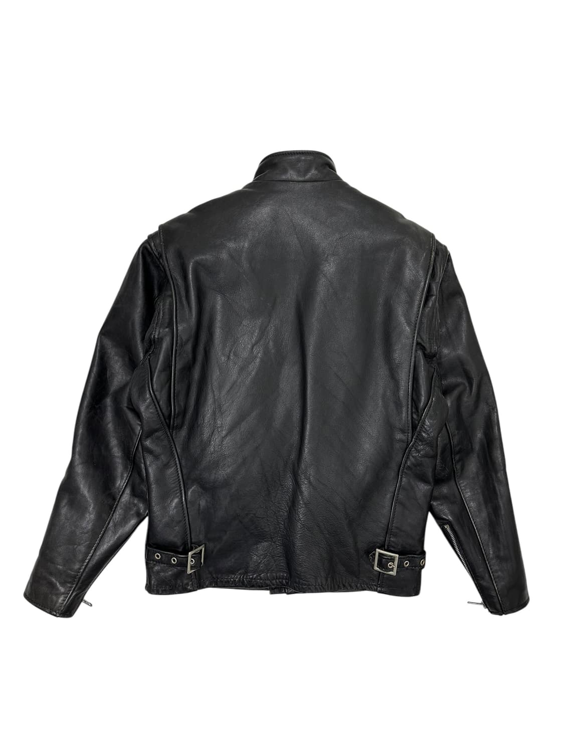 쇼트 싱글 라이더 자켓 상품이미지6