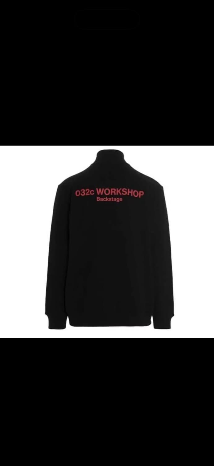 S, 105) 032c 워크샵 백스테이지 집업 블랙 상품이미지1