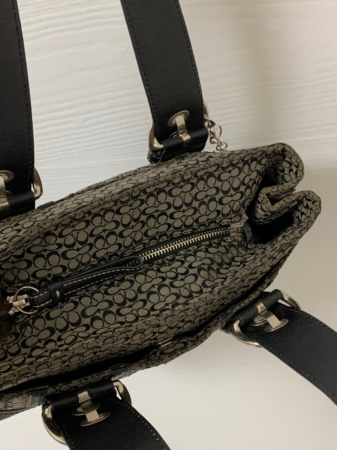 Coach black tote bag 상품이미지5