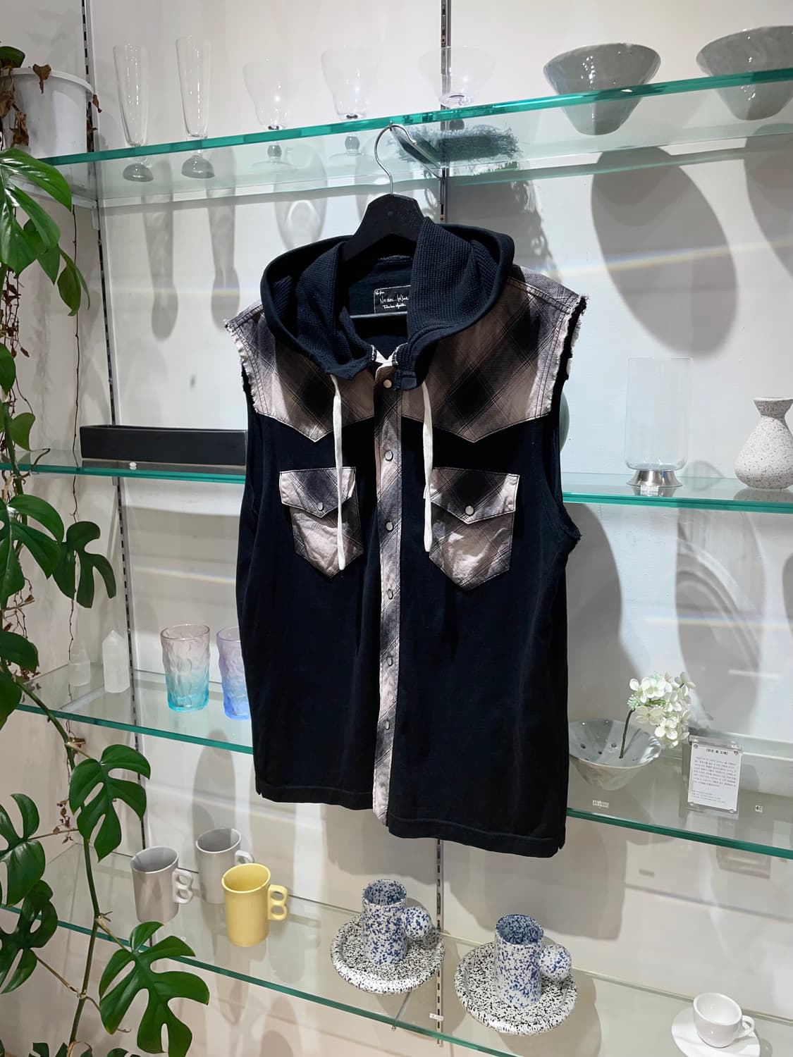 07AW 넘버나인 sleeveless hoodie 상품이미지4