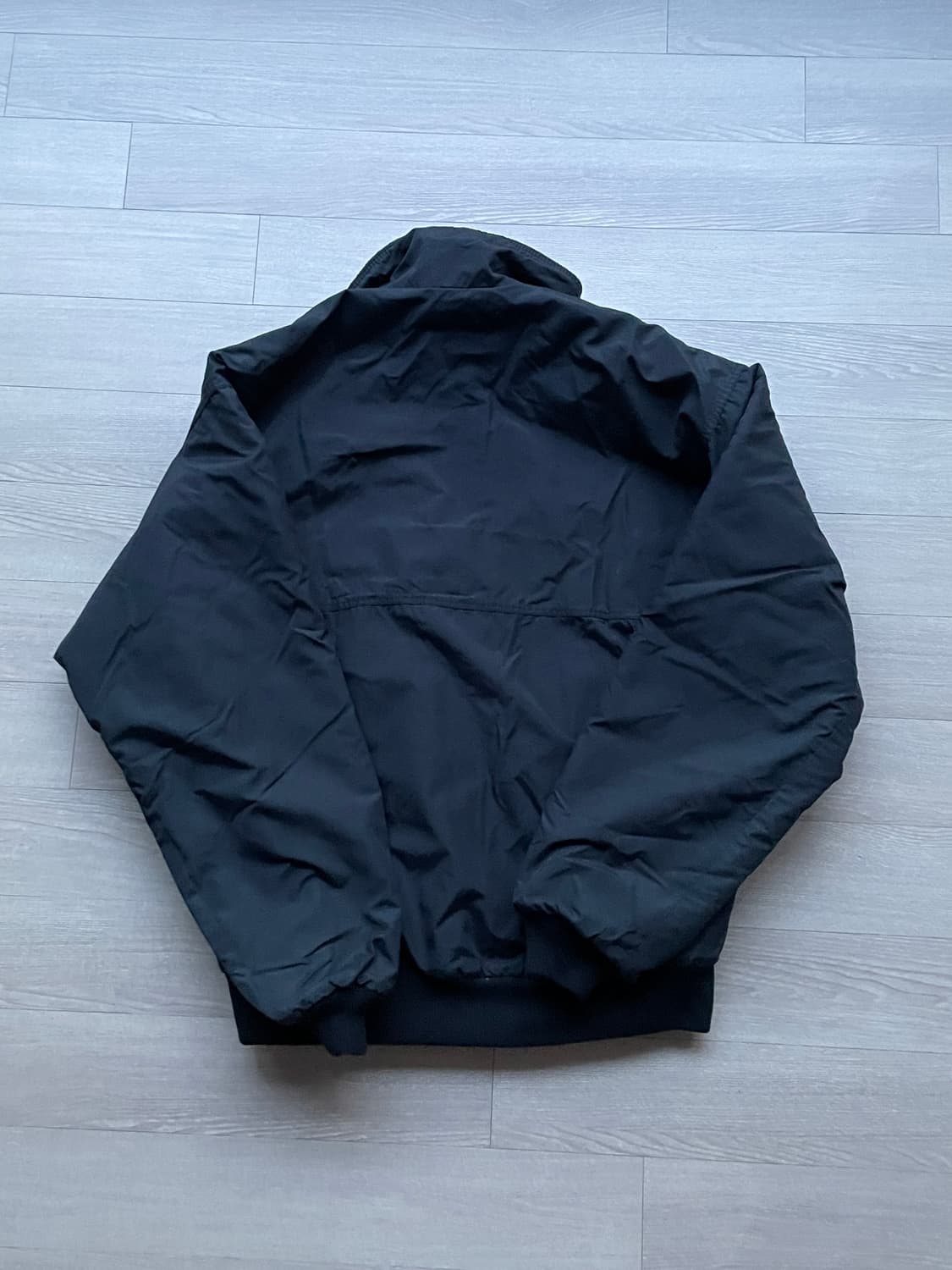 80s 파타고니아 쉘드 신칠라 블랙 퍼플 봄버 자켓 rare usa 상품이미지2