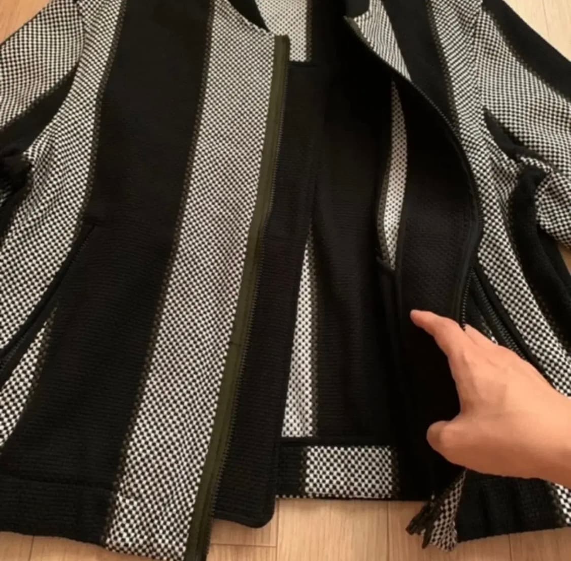 [H&M] 스튜디오 컬렉션 사이드 슬리브 로프 자켓 상품이미지7