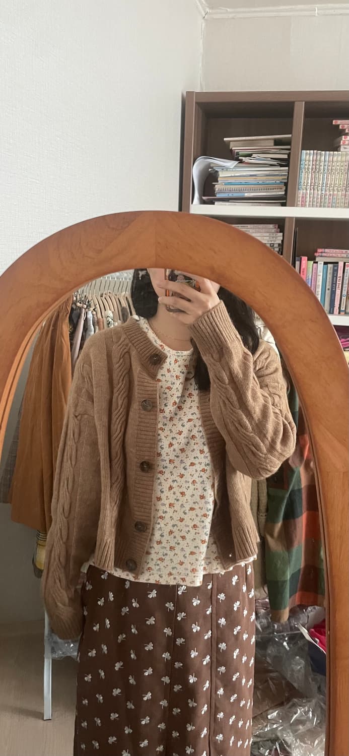 모리걸 빈티지 베이지 잔꽃 set 🤎🌸 상품이미지5