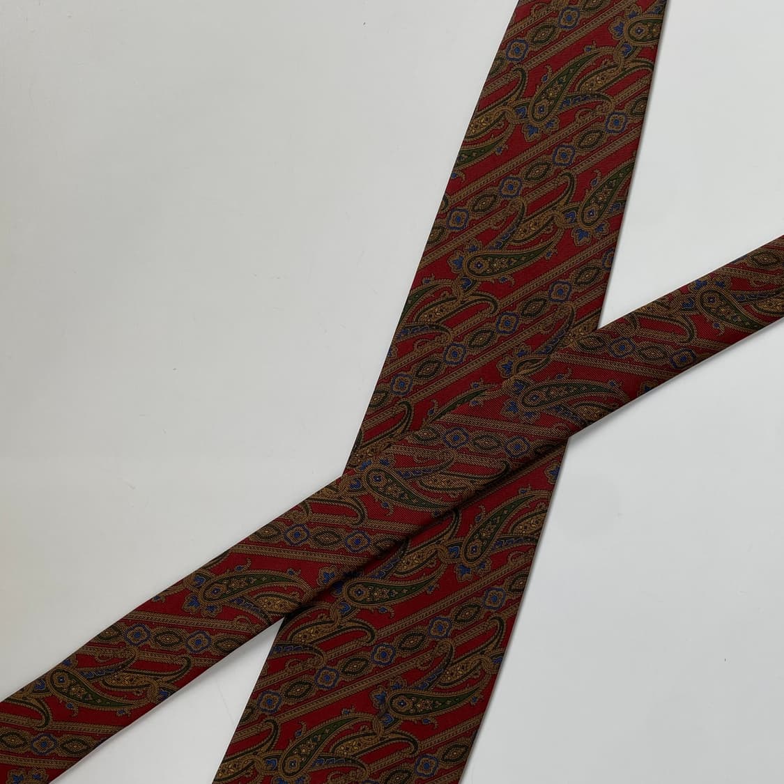 입생로랑(YSL) 페이즐리 명품 정품 넥타이 상품이미지4